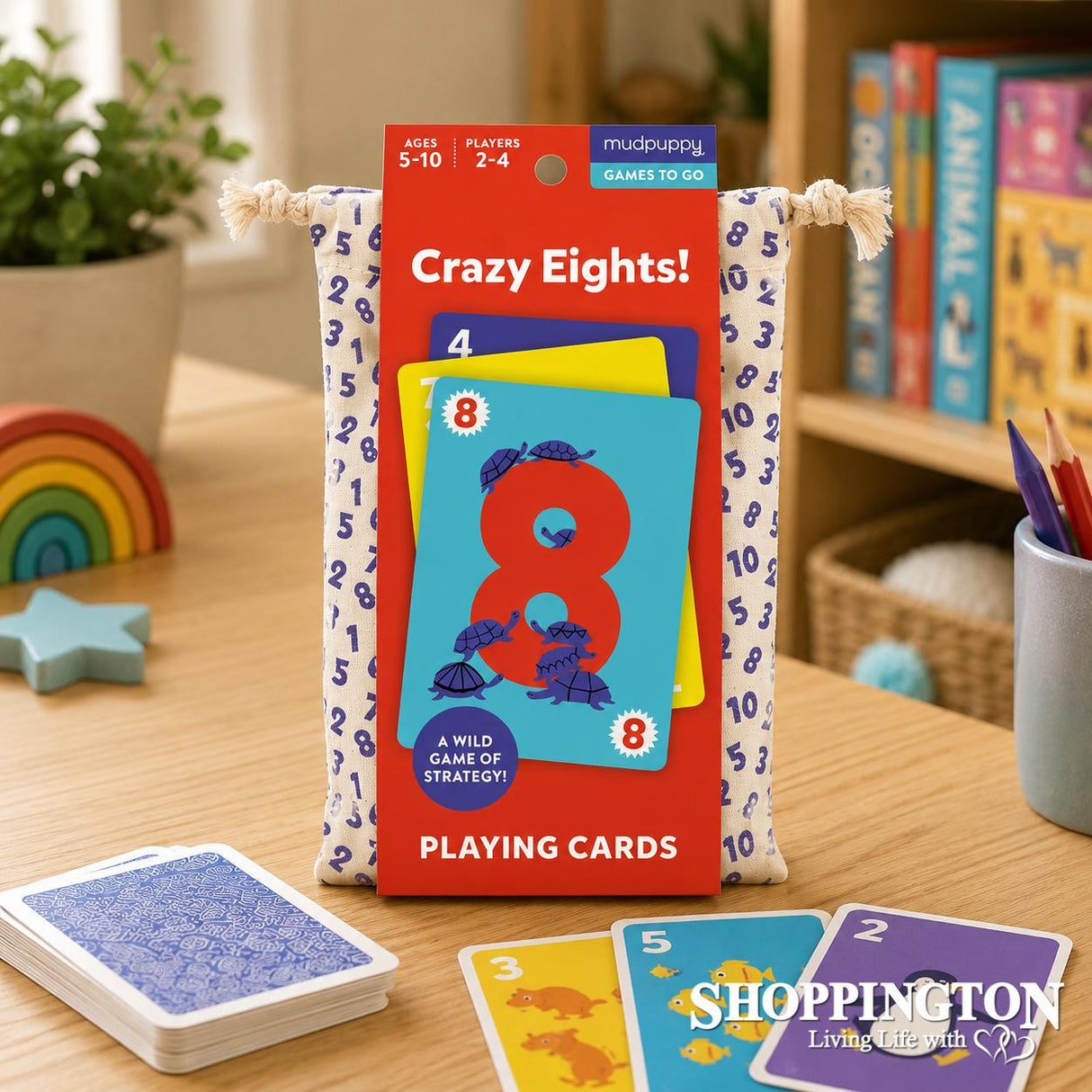 Mudpuppy Card Games - Crazy Eights