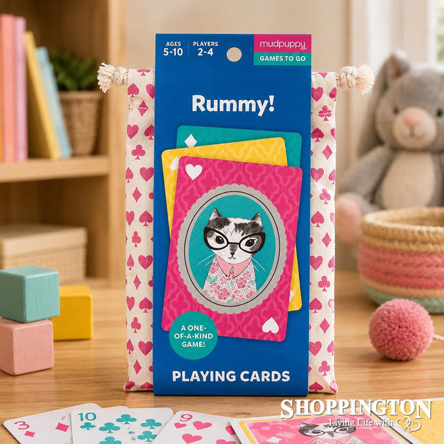 Mudpuppy Card Games - Rummy