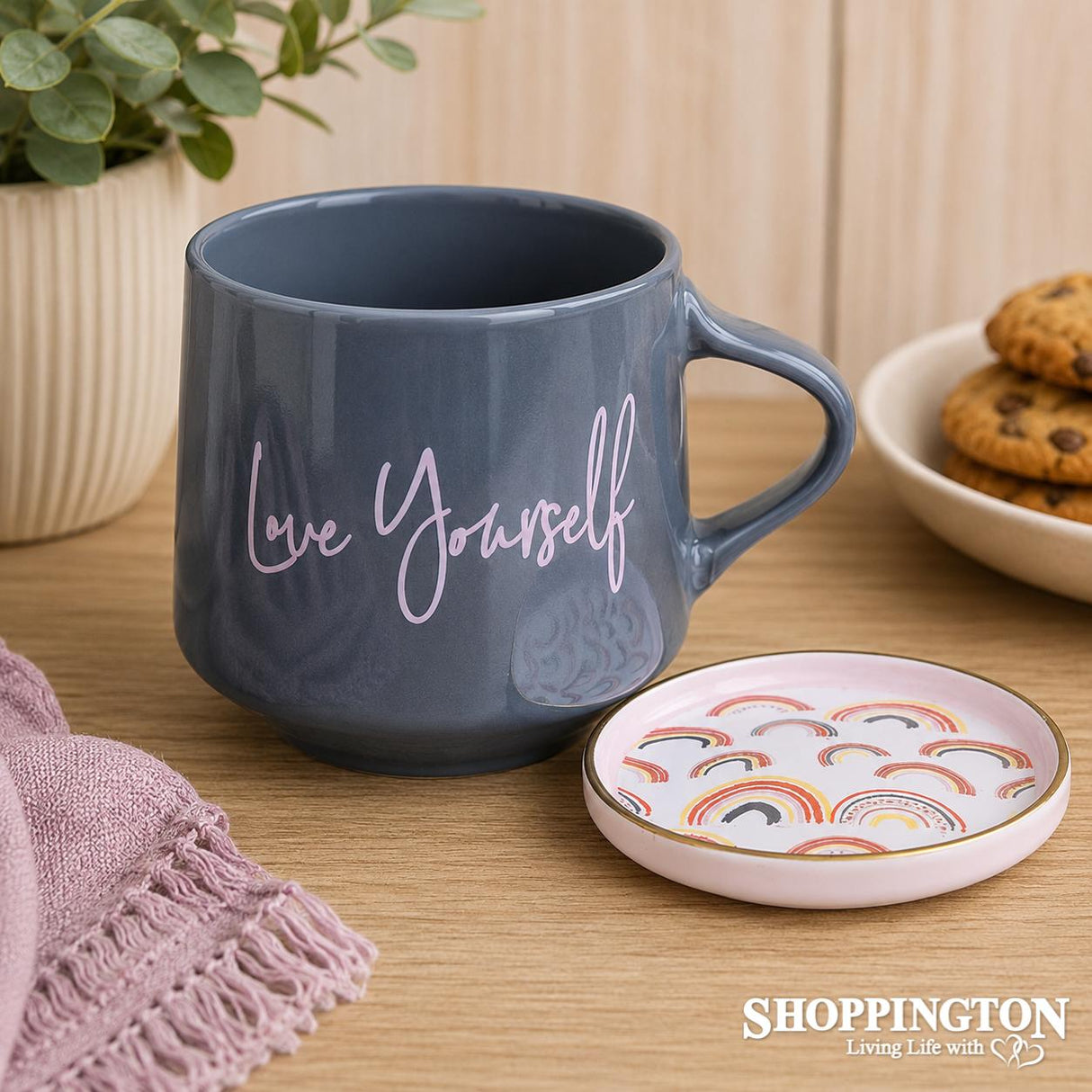 Mug and Coaster Set - Love Yourself