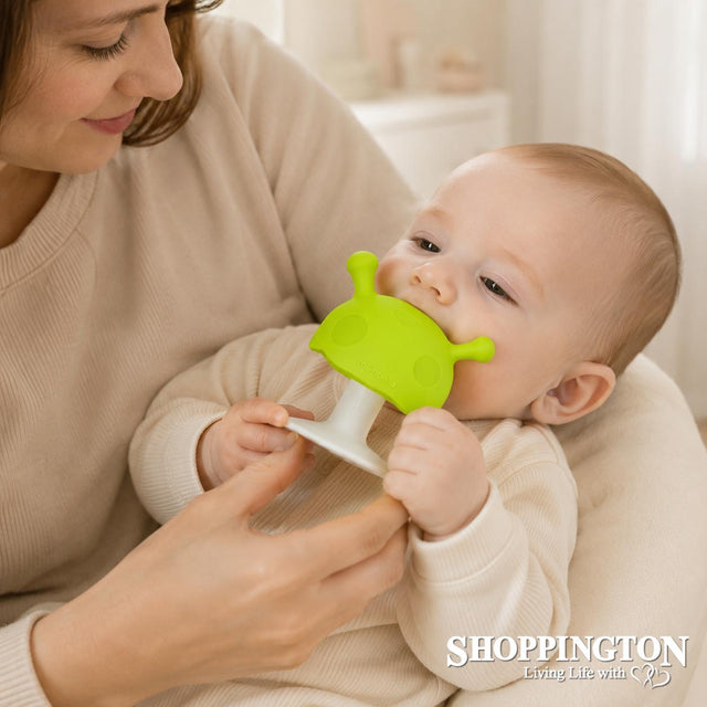 Mushroom Teether - Green