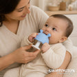 Mushroom Teether - Light Blue