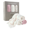 Muslin Wrap (3 pkt) - Dusty Pink