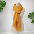 Mustard Diamonds Scarf