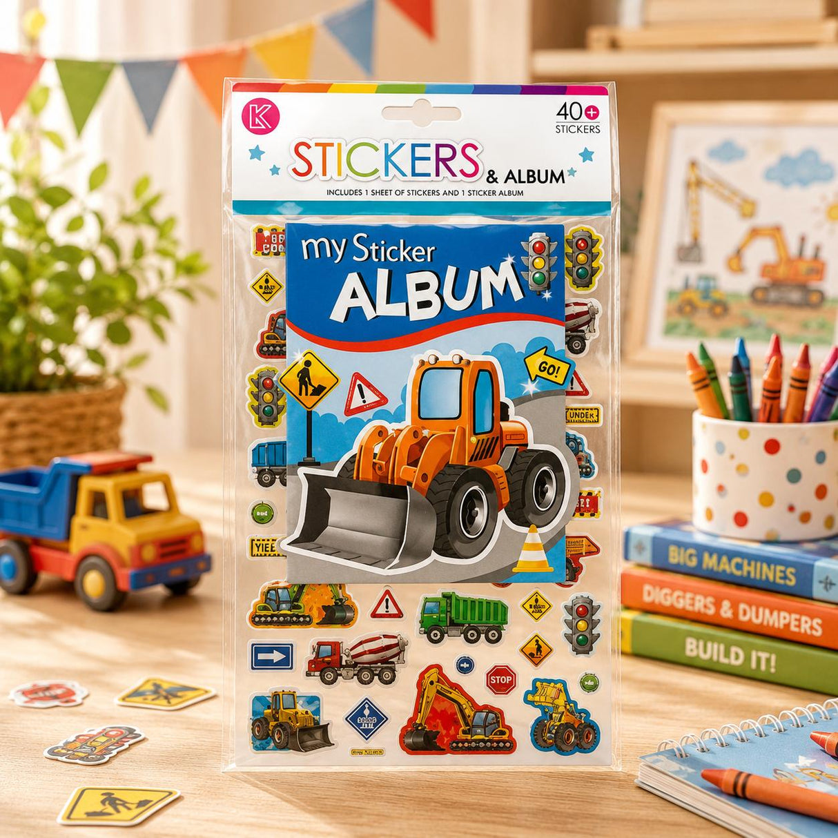 My Sticker Album - Machinery