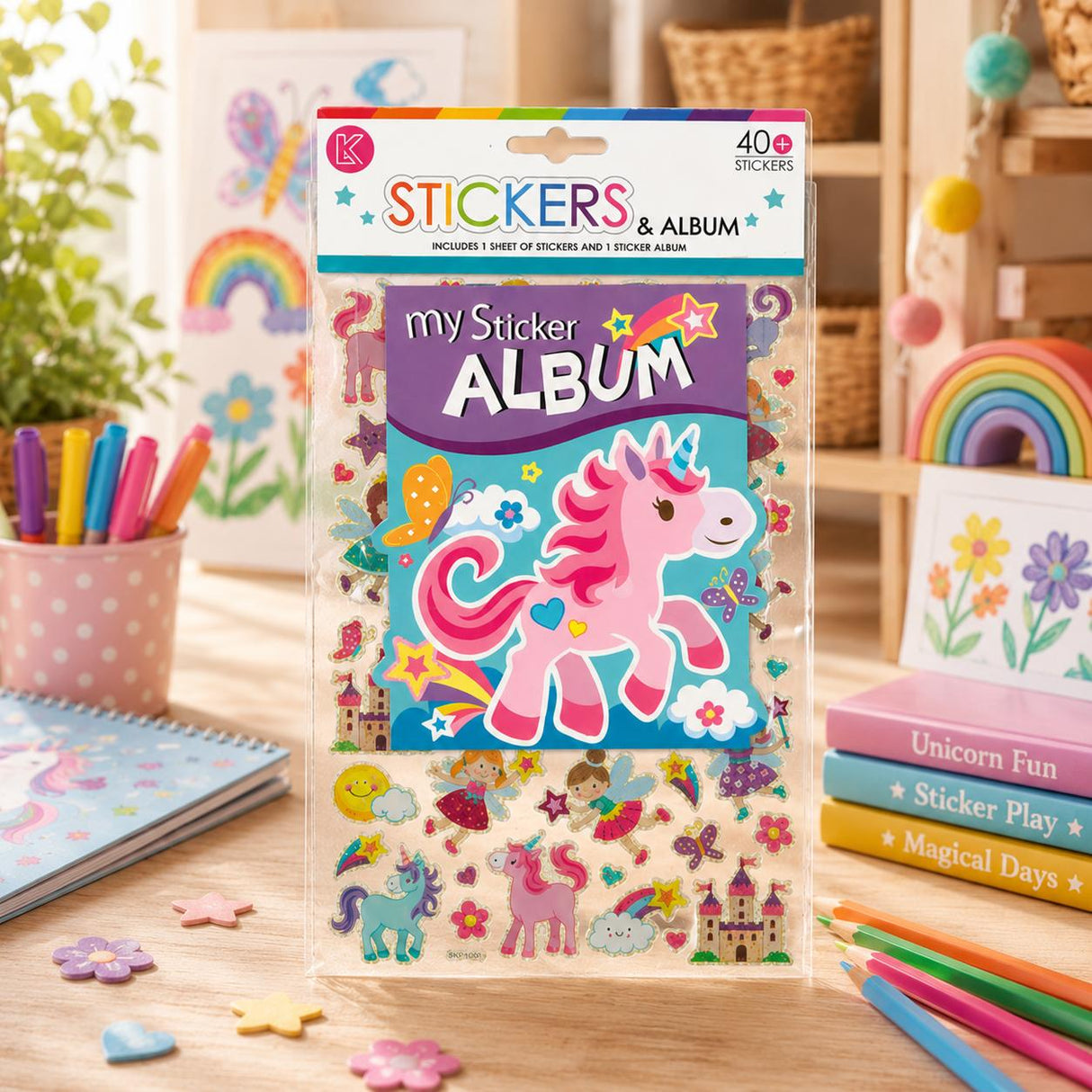 My Sticker Album - Unicorns & Fairies