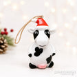 NZ Ceramic Christmas Decoration - Cow