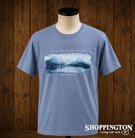 NZ Made Clothing - Not all who wander are lost - T-Shirt