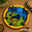 NZ Made Hand Painted - Salad Bowl Pukeko (Nikau)