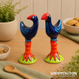 NZ Made Handpainted - Pukeko Salt & Pepper Set