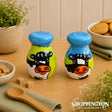 NZ Made Handpainted - Round Cow Salt & Pepper Set