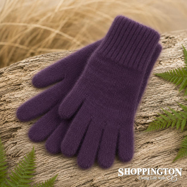 NZ Made Knitwear - Possum Merino Gloves Trilogy