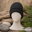 NZ Made Koru Knitwear - Possum Merino Beanie / Mid Grey