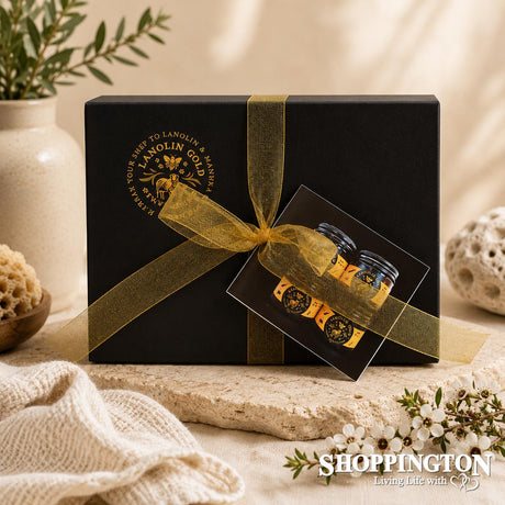 NZ Made Lanolin & Manuka Honey Gold Balm Gift Set