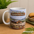 NZ Made - Te Kuiti REAL Work Happens Here Mug