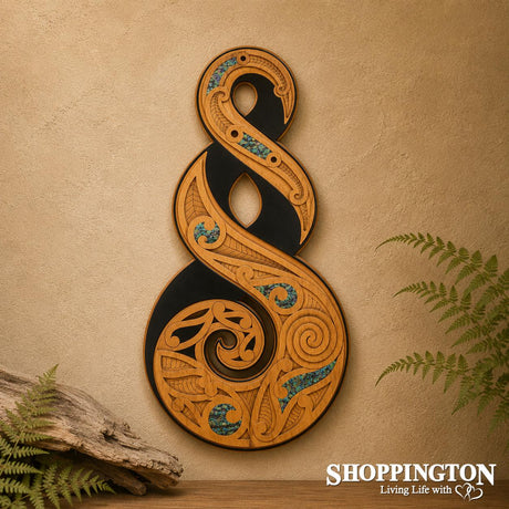 NZ Made Wooden Art Work - Twist