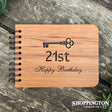 NZ Made Wooden Photo Album A5 / 21st Album
