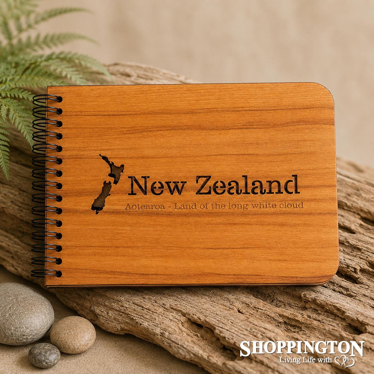 NZ Made Wooden Photo Album / New Zealand Aotearoa