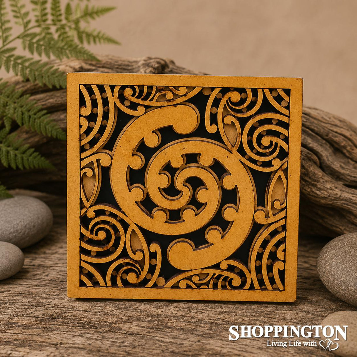 NZ Made Wooden Tile Art / Toru