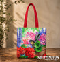 NZ Print Tote Bag - Fantail Floral