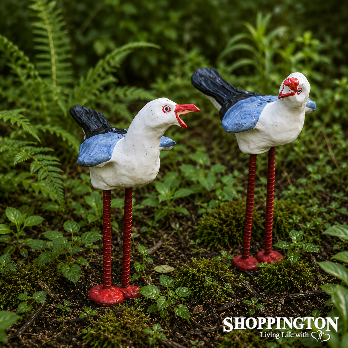 100% NZ Made Pottery Bird Art - Seagull