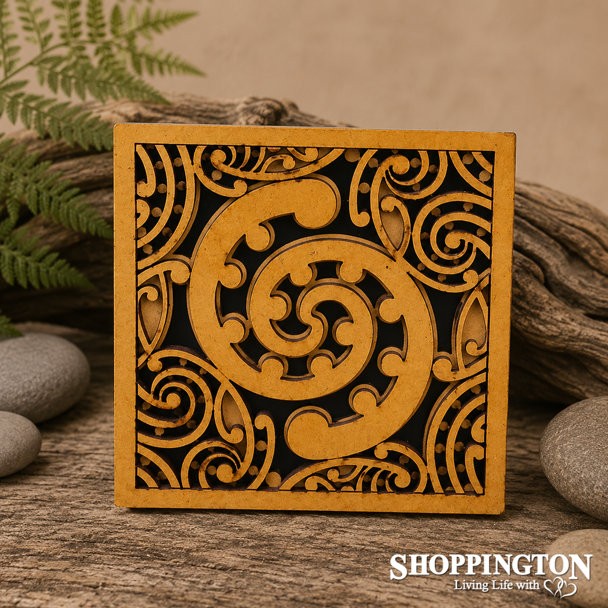 NZ Made Wooden Tile Art / Toru