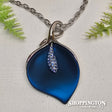 Necklace - Blue Lily