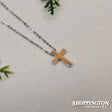 Necklace - Rose Gold Cross