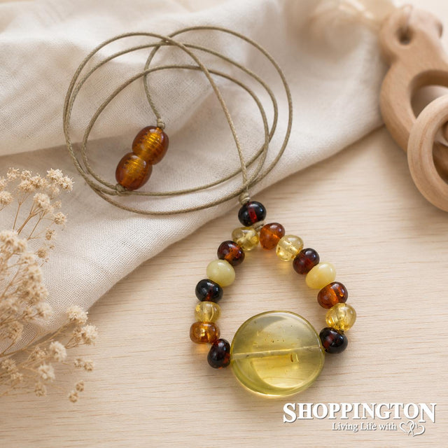 Nursing Necklace - Multi and Lemon
