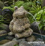 Oceanic Frog Fountain (excludes base + pump) - White
