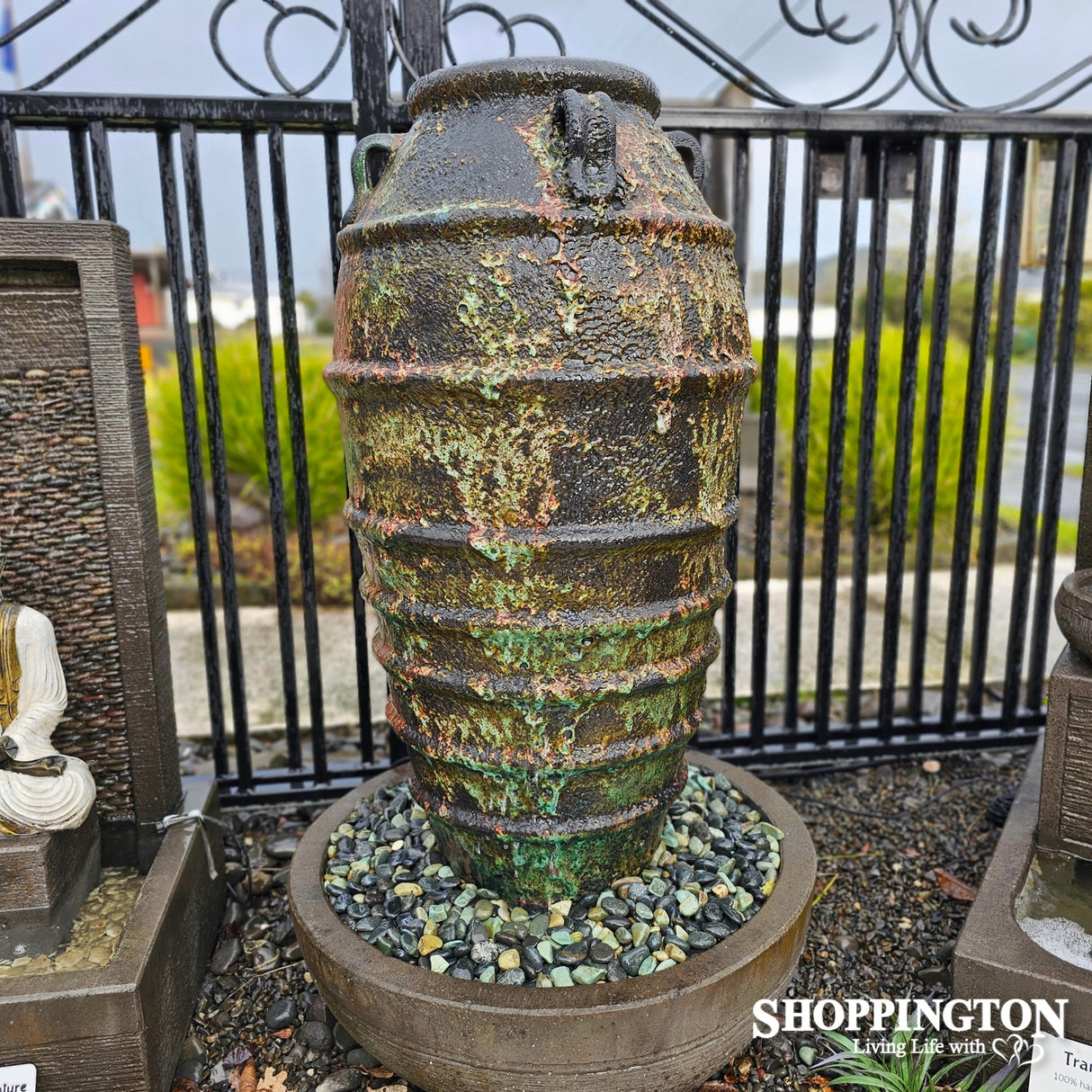 Oceanic Urn Rustic Water Feature 140cm