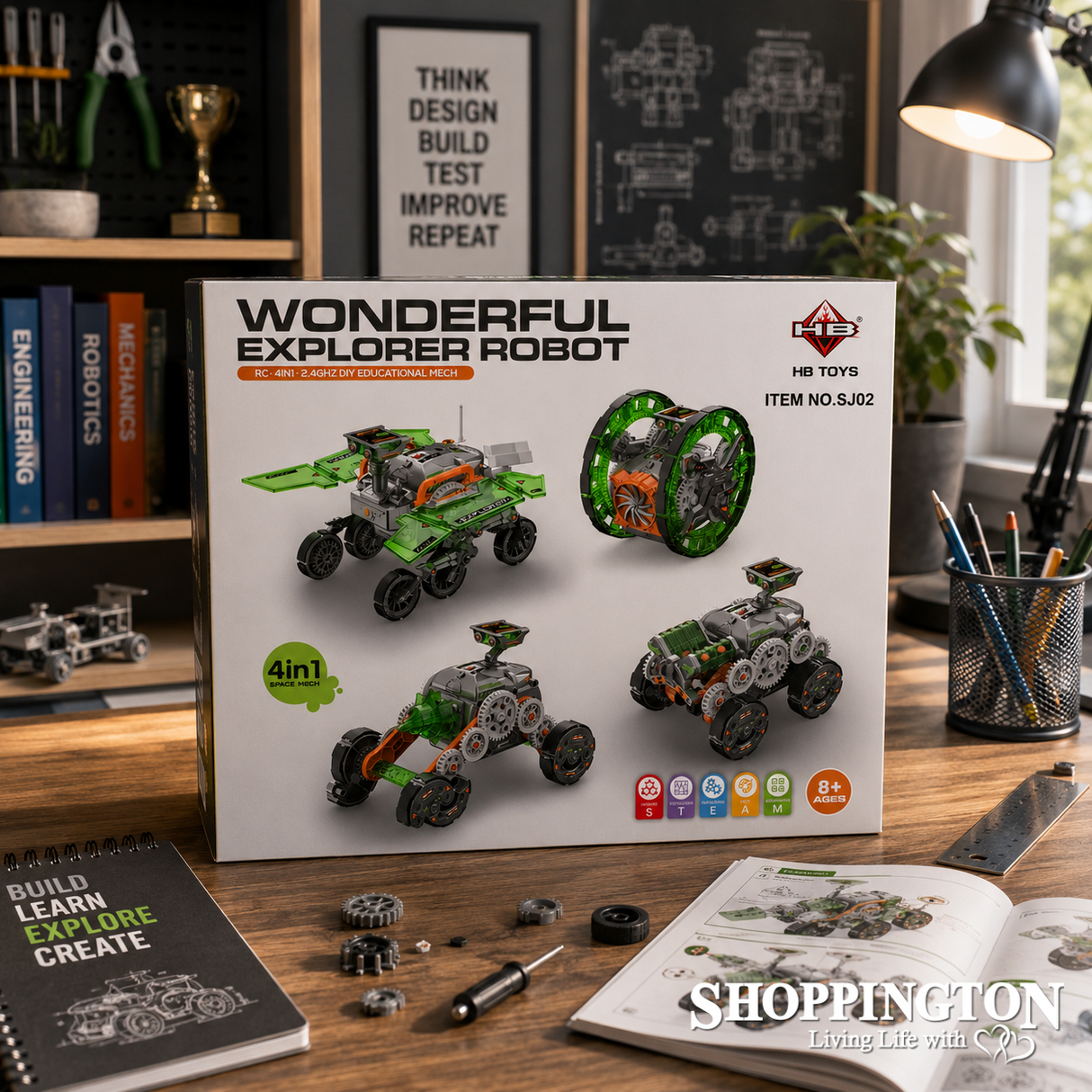 Wonderful Explorer Robot