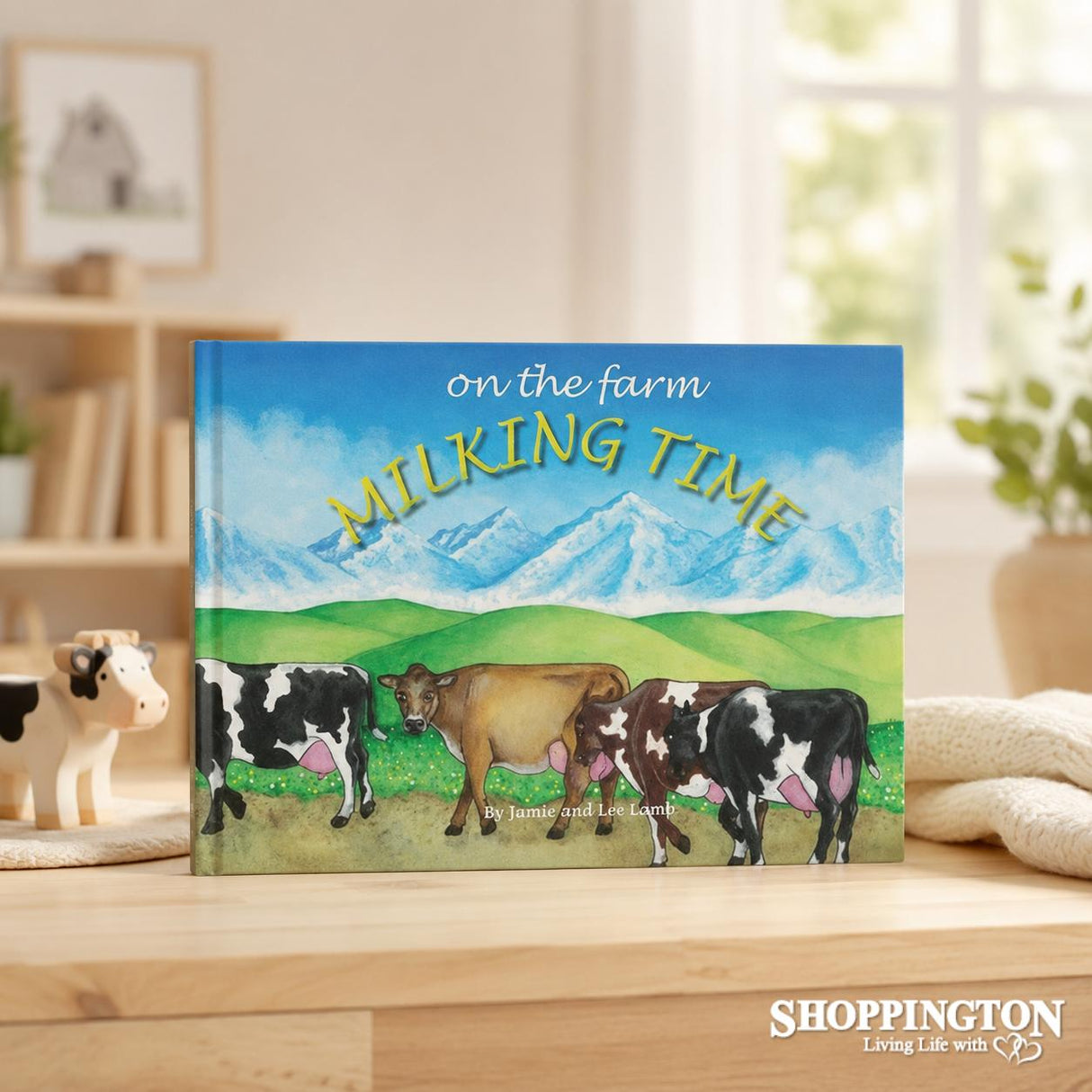 On the Farm Milking Time by Lee Lamb