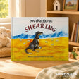 On the Farm Shearing by Lee Lamb