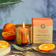 Organic Goodness - Smudge Scented Candles / Mandarin & Bay Leaf
