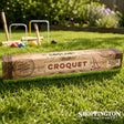 Outdoor Garden Game - Wooden Croquet Set