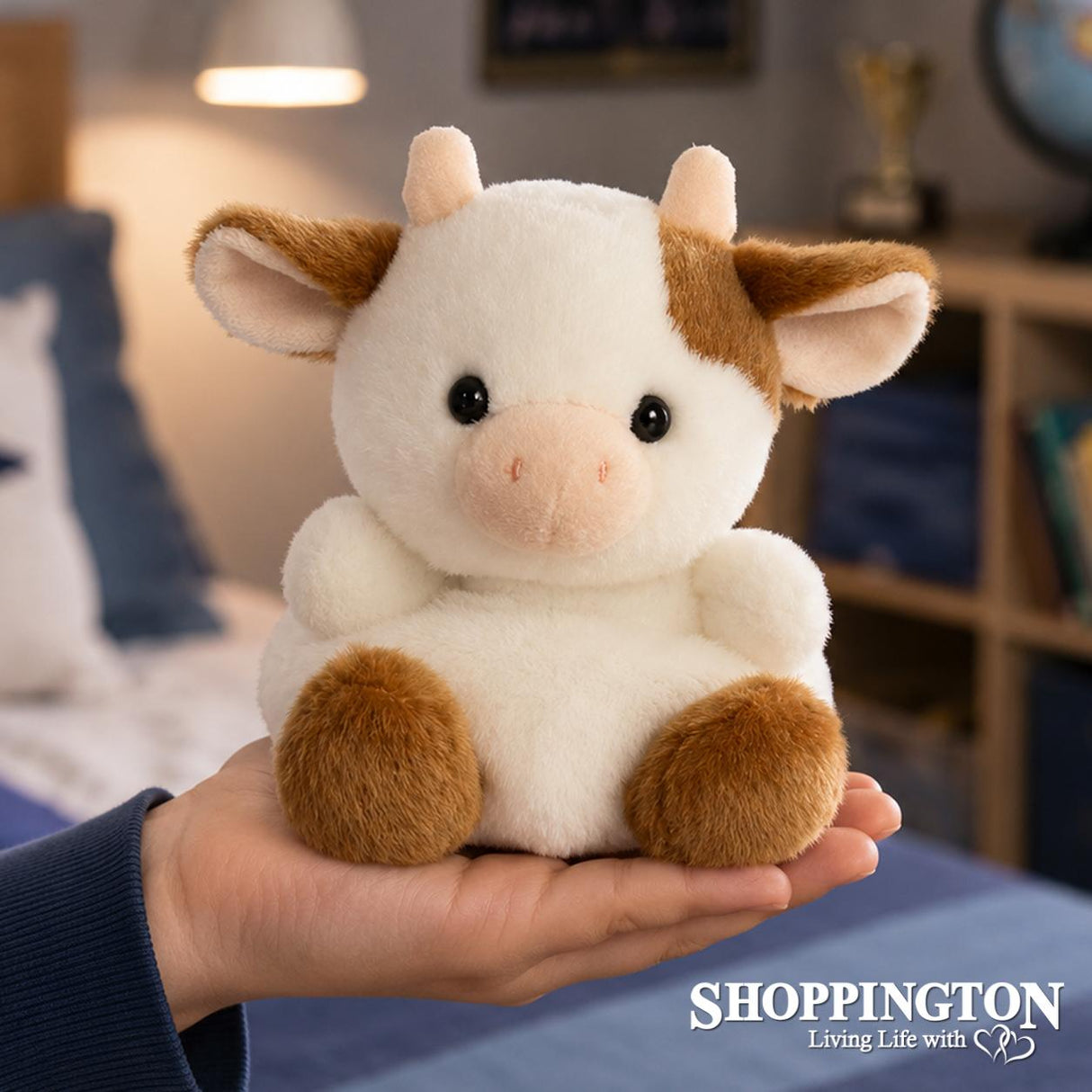 Palm Pals - Caroline Brown Cow