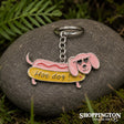 Pampered Pooch - Keyring