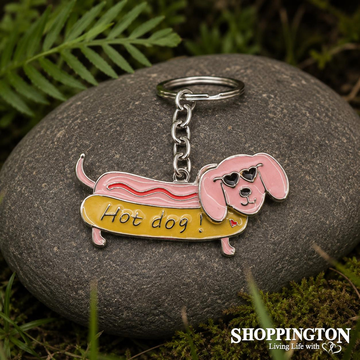 Pampered Pooch - Keyring