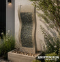 Pebble Effects Water Feature / Grey 75cm x 147cm