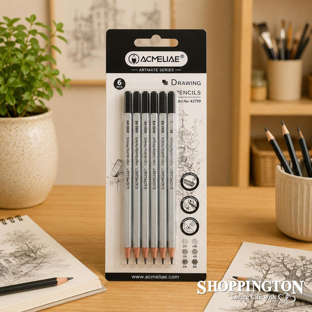 Pencils Drawing 2H HB 2B 4B 6B 8B