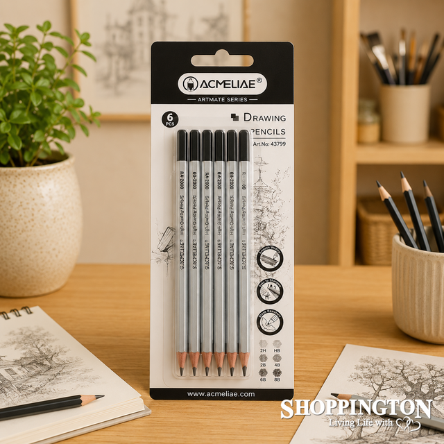 Pencils Drawing 2H HB 2B 4B 6B 8B