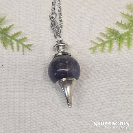 Pendulum Necklace - Amethyst