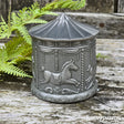 Pewter Horse Carousel Money Box