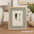 Photo Frame - Kelly Teal Two Tone (med)