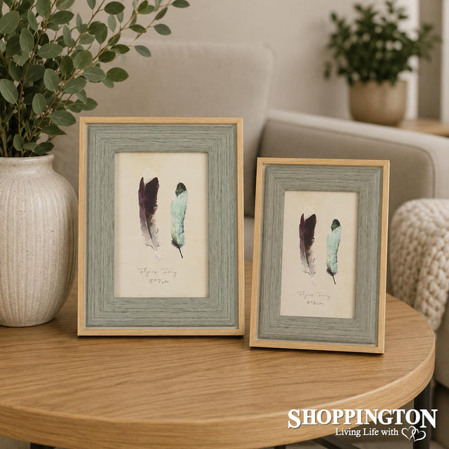 Photo Frame - Kelly Teal Two Tone (sml)