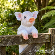 Piglet - Fence Hanging White
