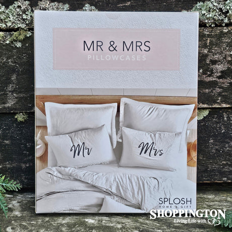 Pillow Case - Mr & Mrs