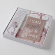 Pink Elephant Milestone Muslin Set