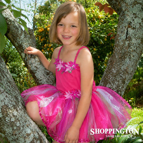 Pink Flower Pixie Dress