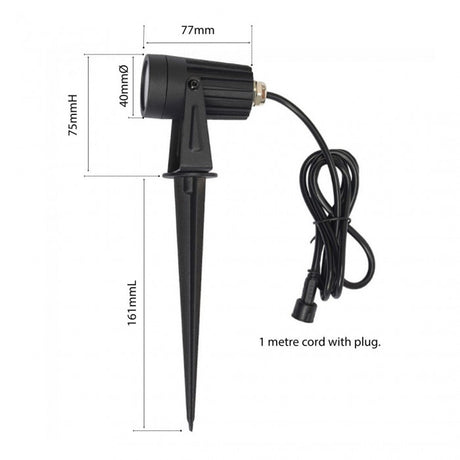 Superlux - Outdoor Garden Spot Light 3w